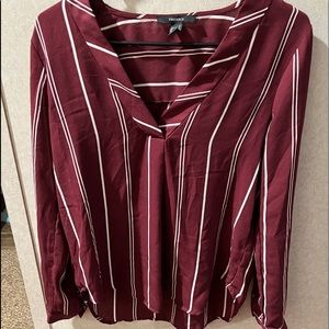 Forever 21 long sleeve blouse size small